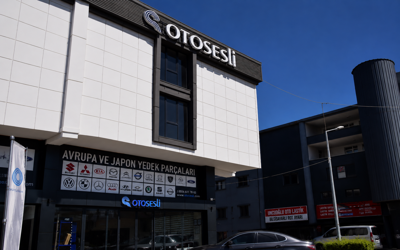 OtoSesli ürün gamından fren, süspansiyon, filtre ve motor bileşenleri